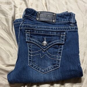 Miss Me Women's Dark Blue Boot Cut Jeans